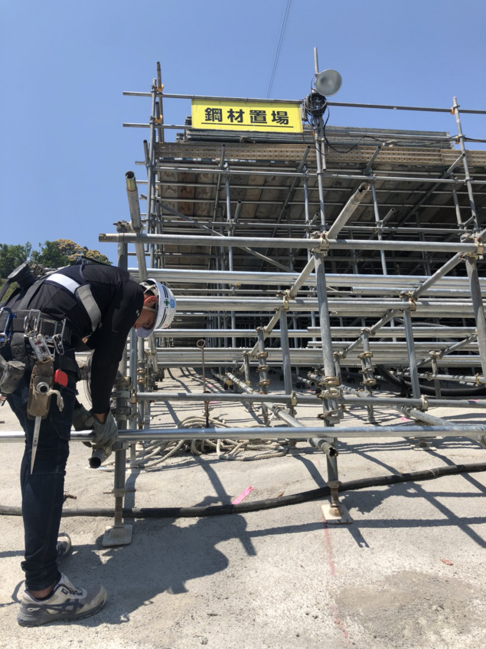 足場組み立て☆守口・門真・寝屋川・とび職